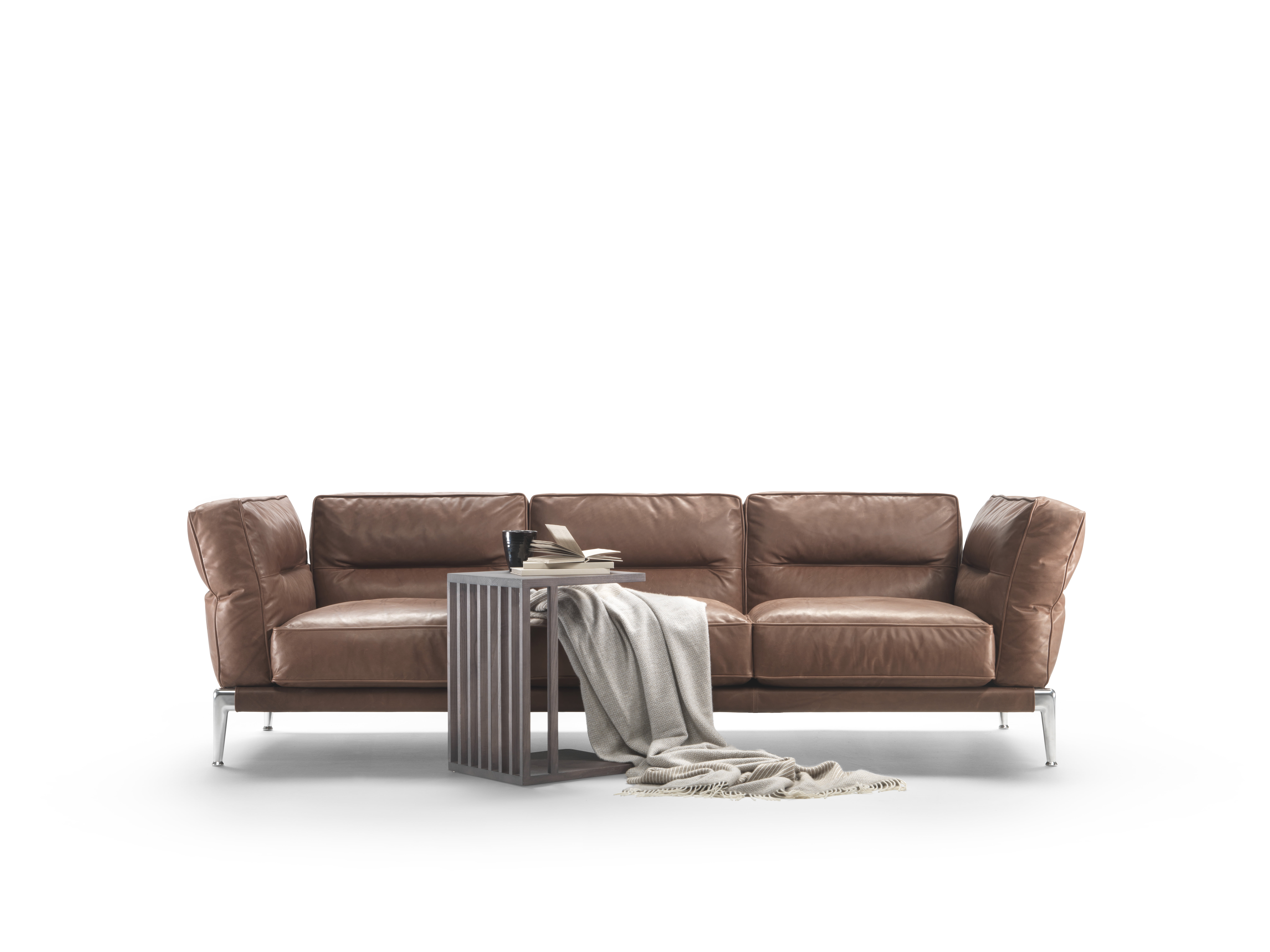 Flexform Adda 3-zits in leder