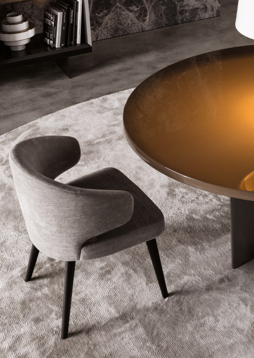 Minotti Aston eetkamerstoel dining