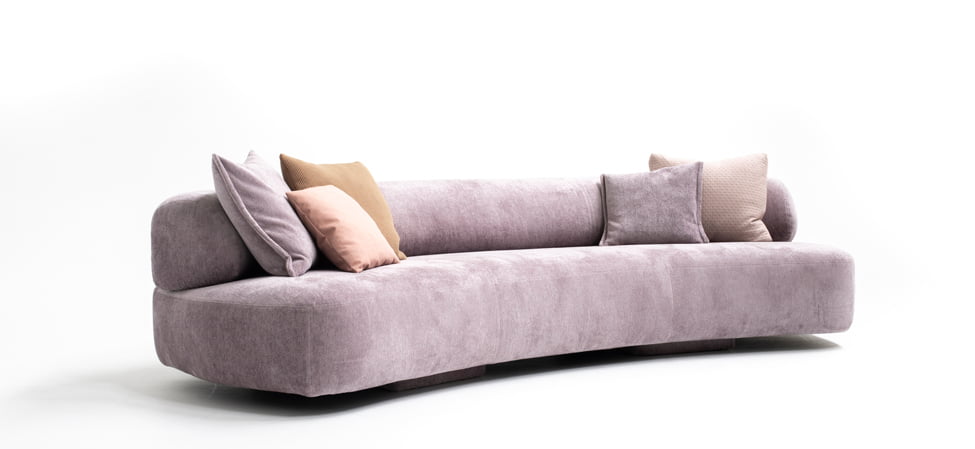 Moroso Gogan sofa roze