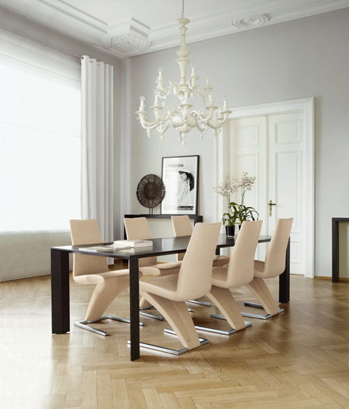 Rolf Benz 7800 eetstoel sfeer