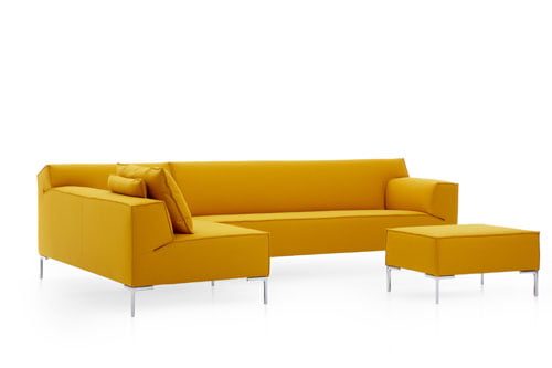 Design on stock bloq hoekbank rood