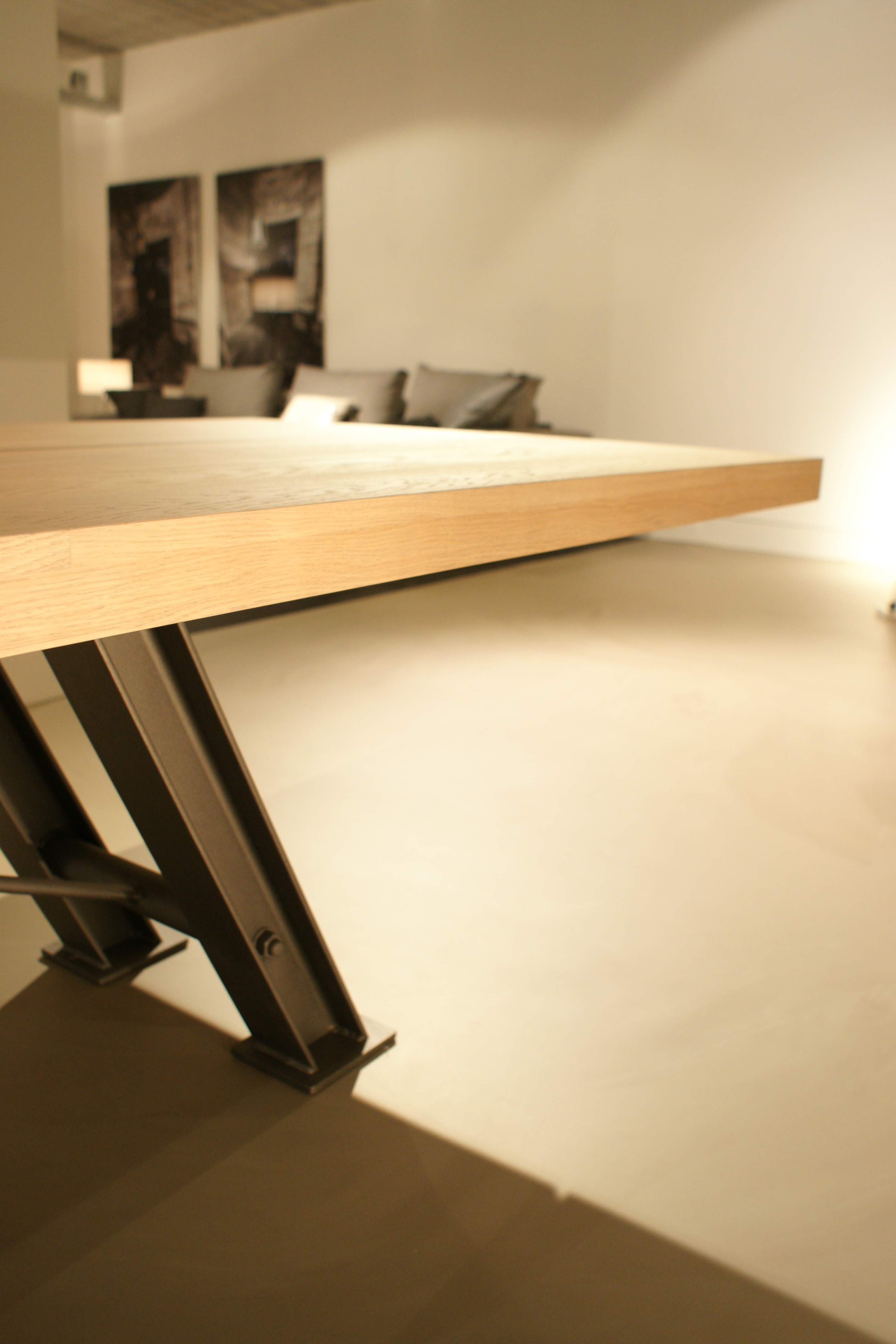 Maatwerk tafel Bridge vrijstaand