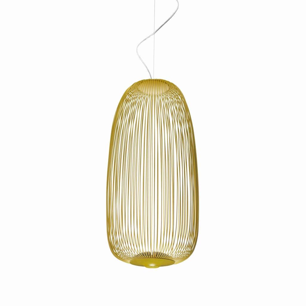 Foscarini Spokes 1 wit en goud