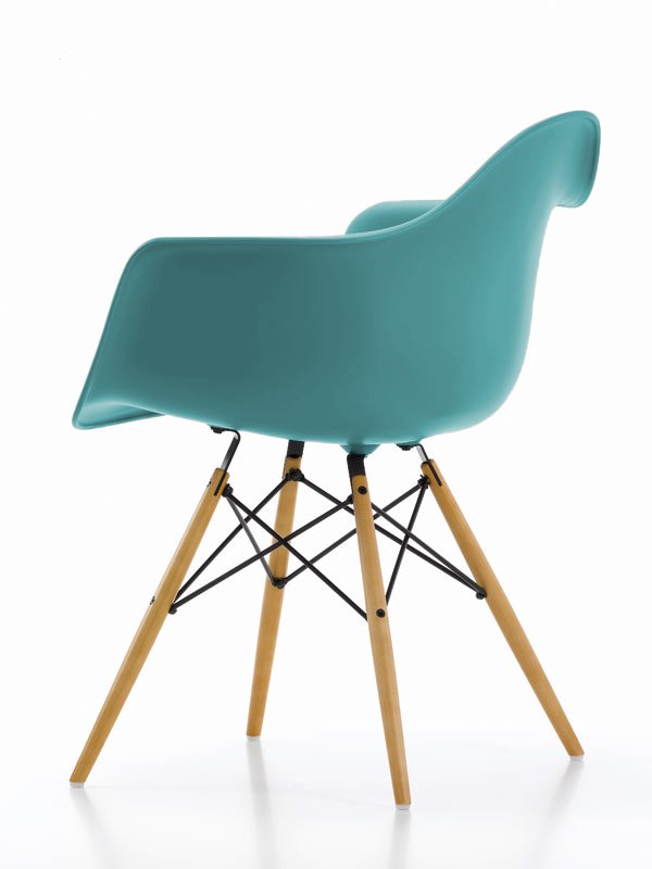 Vitra DAW stoel witte kuip