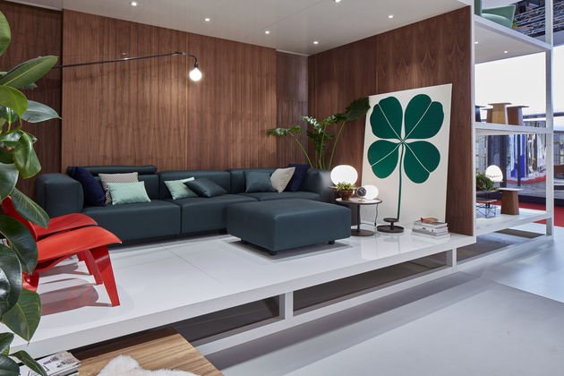 Vitra Modular sofa groen