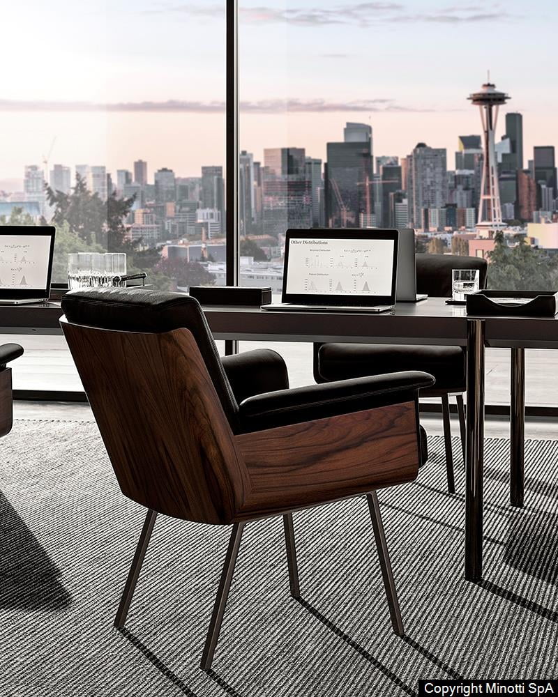 Minotti Daiki Bureaustoel productfoto