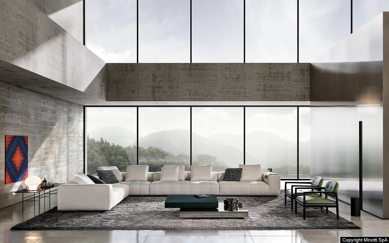 Minotti Goodman bank vrijstaand