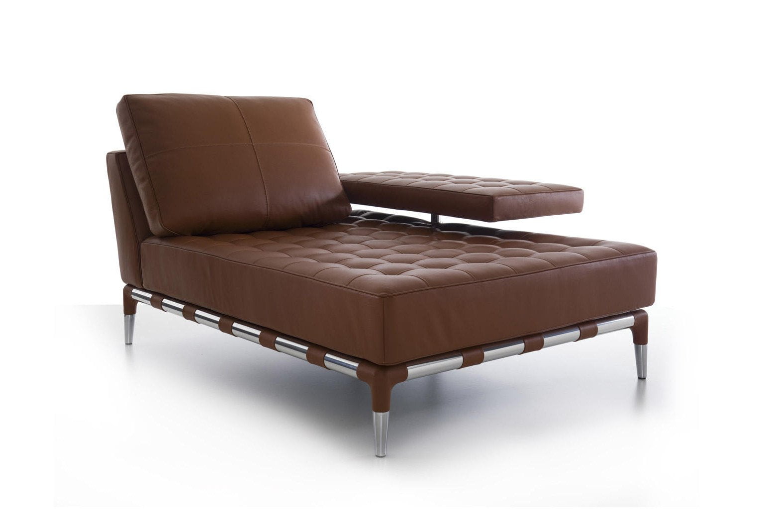 Cassina Privé sofa product foto bruin leder