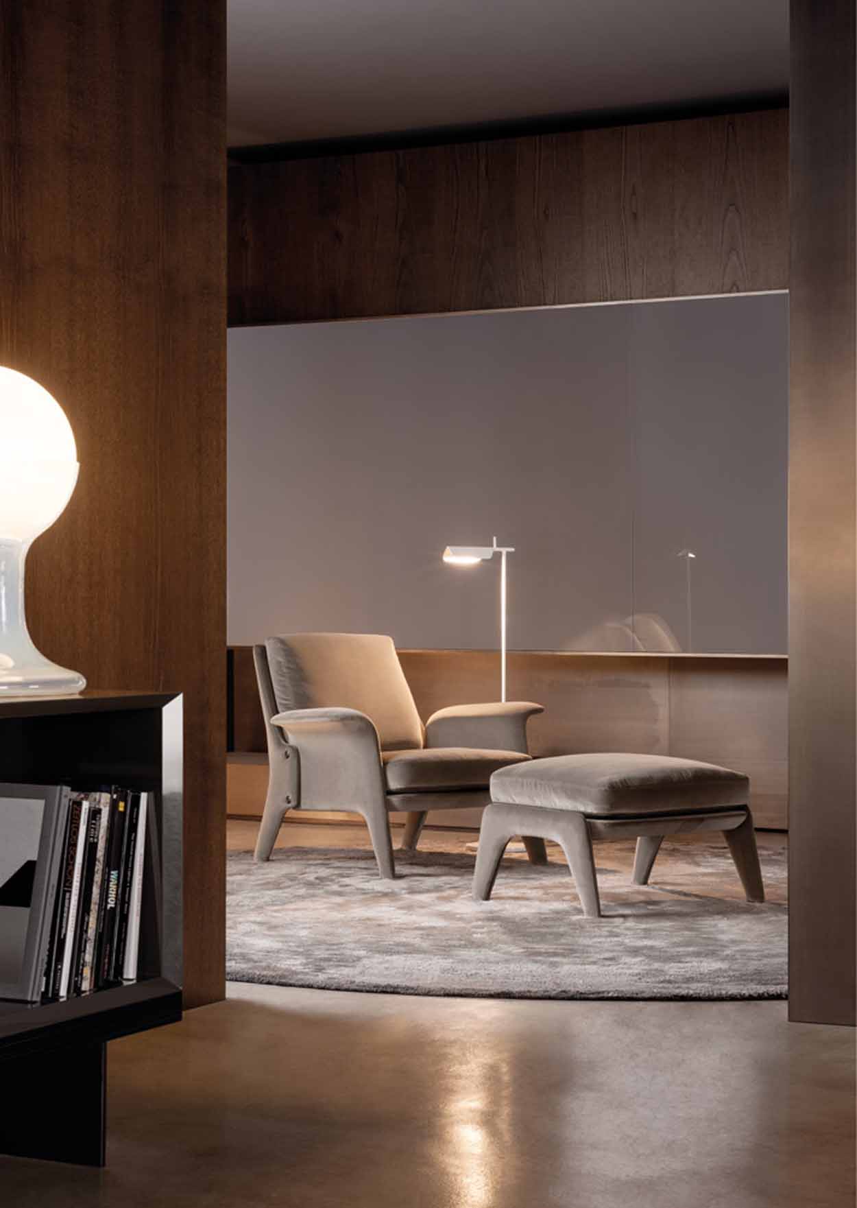 Minotti Glover fauteuil | Van der Donk Interieur