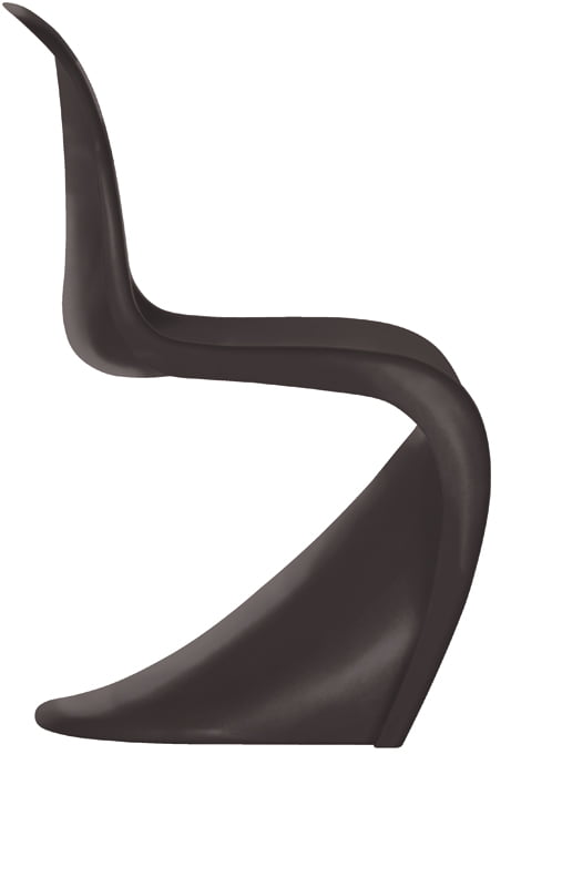 Panton chair kleur 01 zwart