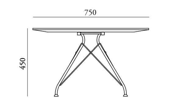 Overgaard & Dyrman Wire tafel Overgaard & Dyrman Wire tafel