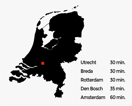 Centrale ligging Gorinchem