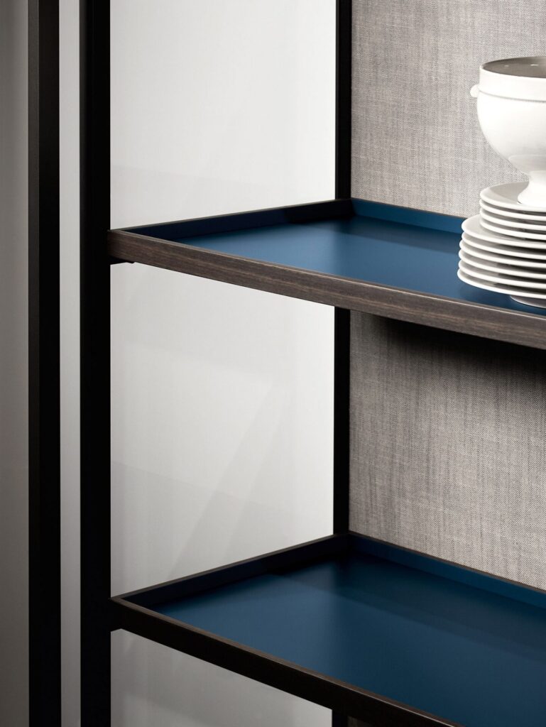 Porro Ex-Libris interieur sfeer foto detail kast