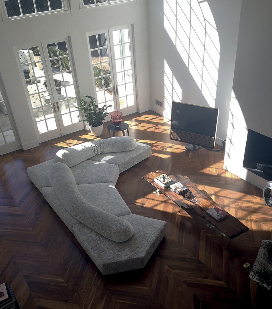 Edra On The Rocks Sofa sfeerfoto interieur