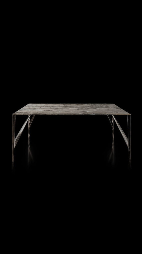 Henge Saetta tafel vrijstaand zwart