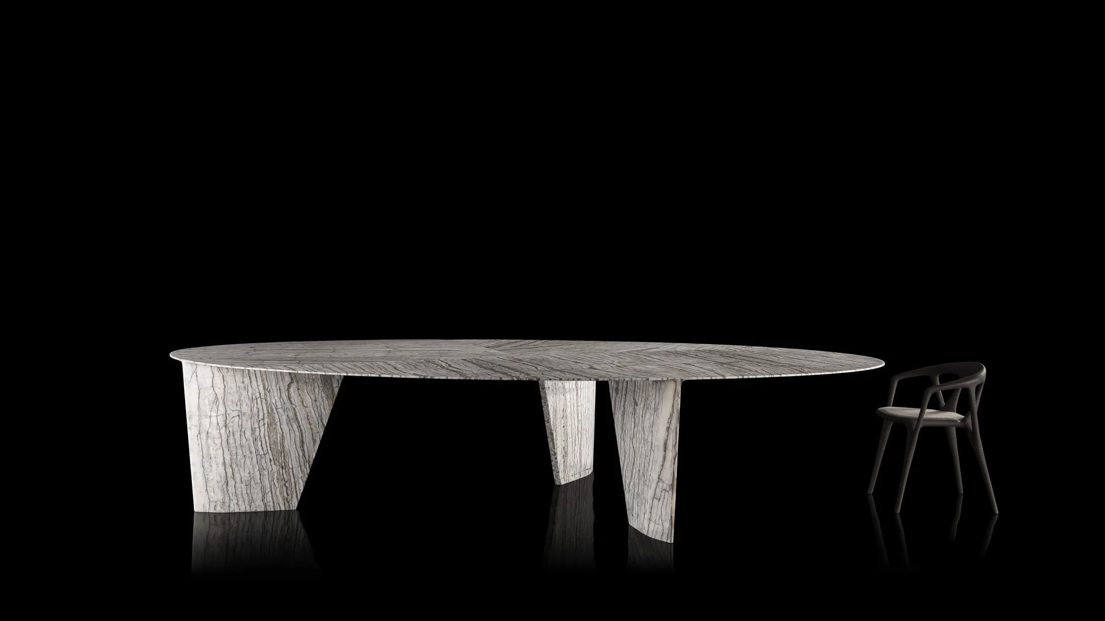Henge Synapses tafel vrijstaand product foto