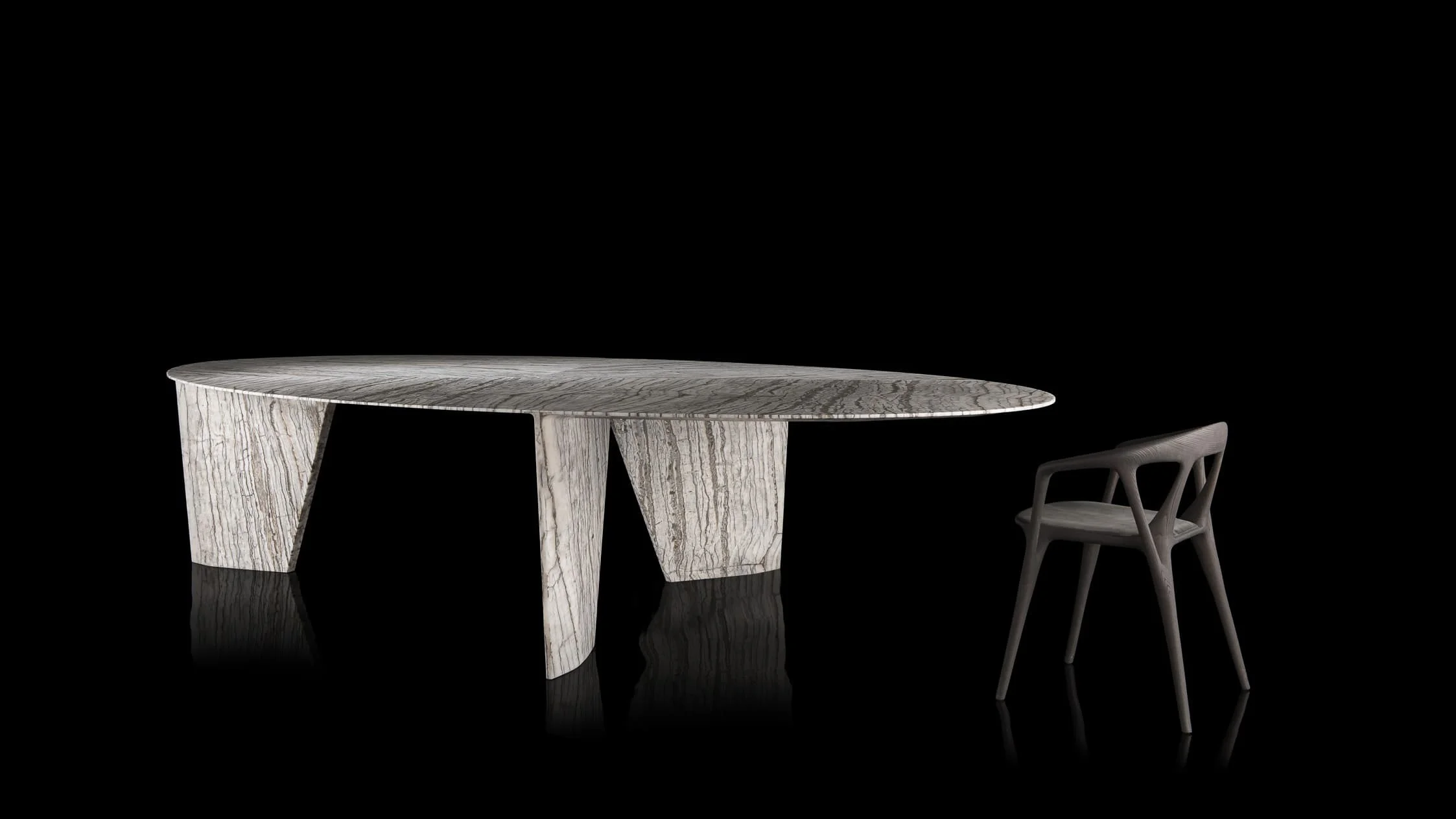 Henge Synapses tafel vrijstaand product foto