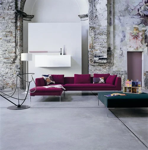 B&B italia charles met chaise longue