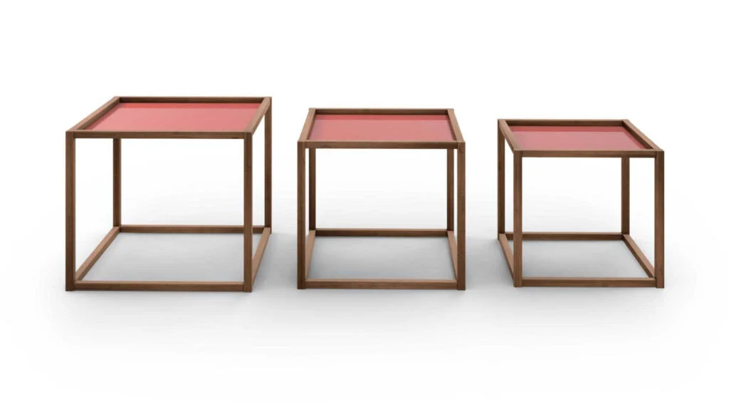 Cassina Nest of tables productfoto set van 3