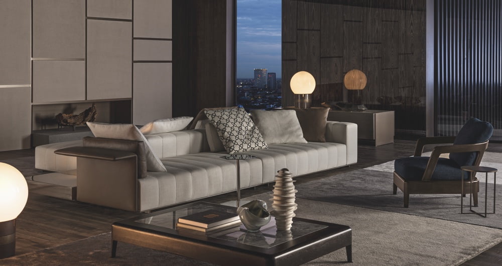 Minotti Freeman lounge sfeer