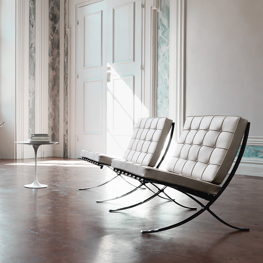 beloning Milieuactivist lezer Knoll Barcelona Chair: origineel design | Van der Donk interieur