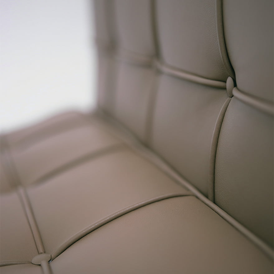 Knoll Barcelona chair detail