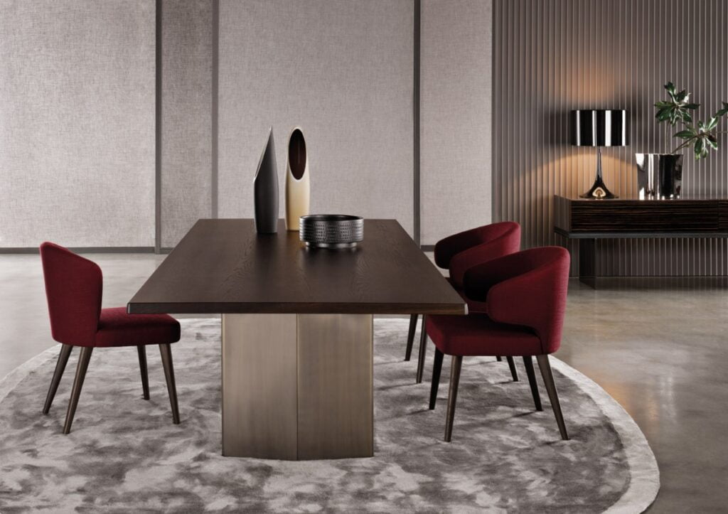 Minotti Aston eetkamerstoel dining