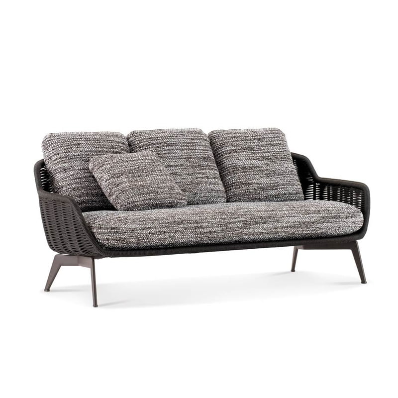 Minotti Belt Cord outdoor bank vrijstaand