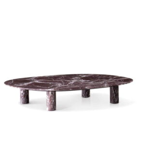 Minotti Gladstone salontafel natuursteen vrijstaand