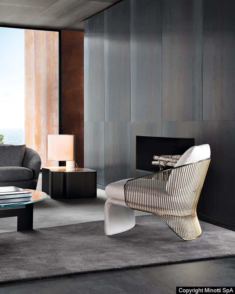 Minotti Colette fauteuil sfeerfoto interieur