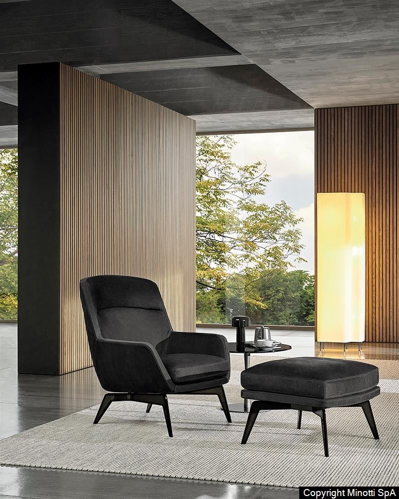 Minotti Belt fauteuil interieur sfeer foto