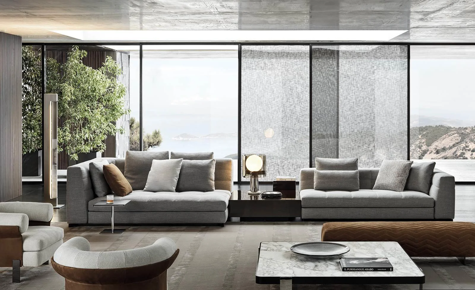 Minotti Blazer bank
