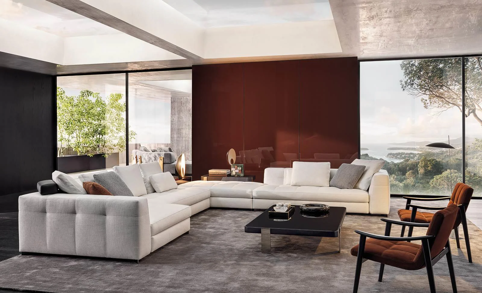 Minotti Blazer bank