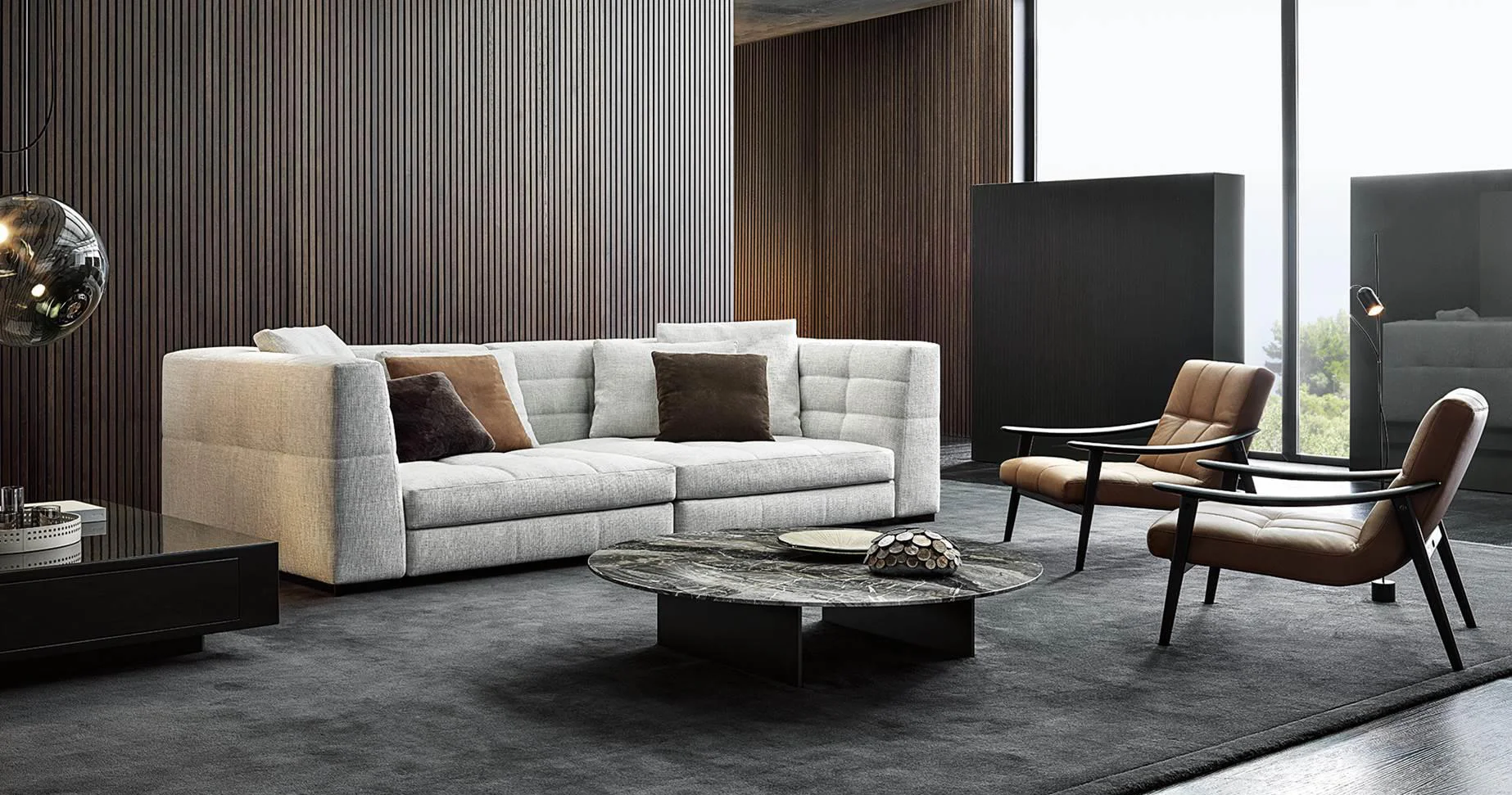 Minotti Blazer bank