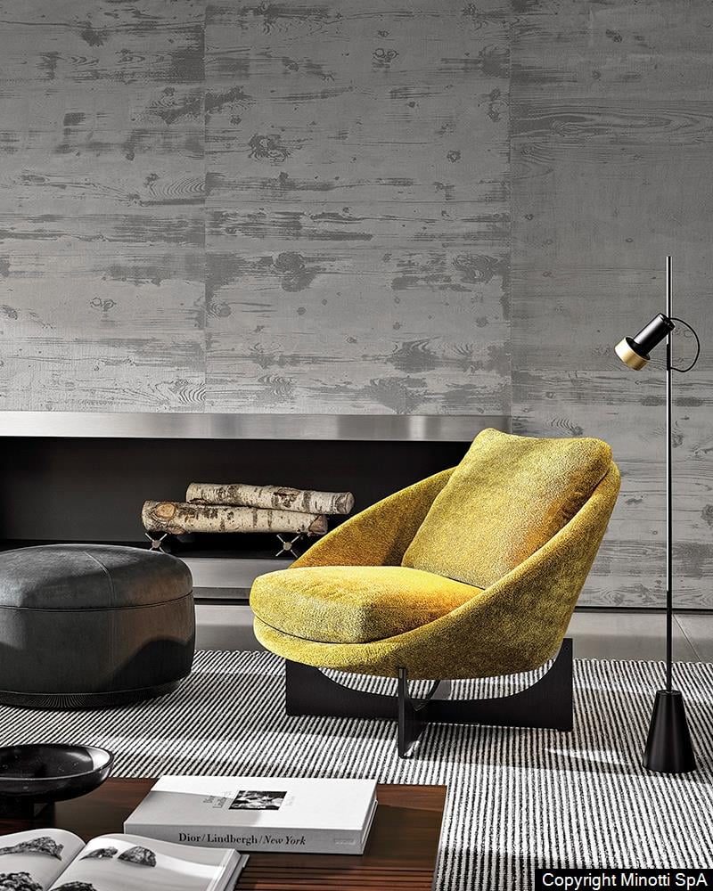 Minotti Lido lounge fauteuil sfeer foto