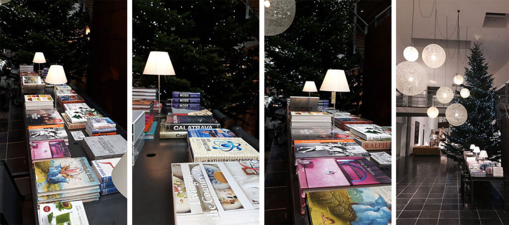 Boeken Taschen boeken tafel kerstboom