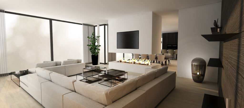 Interieur project Van der Donk Minotti Hamilton visual