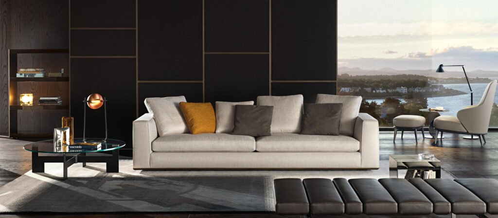 Minotti Powel sfeer foto design interieur