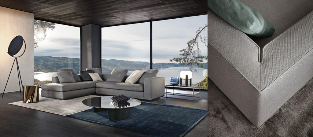 Minotti Powell sfeerfoto design interieur