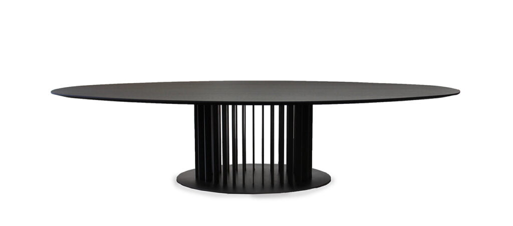 Maatwerk design tafel ovaal