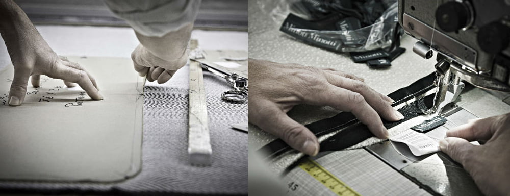 Bezoek aan Minotti, 100% made in Italy