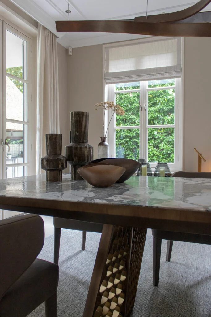 Interieuradvies Breda Henge Stealth table blad marmer