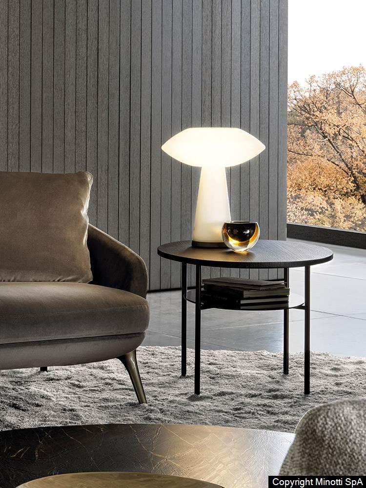 Minotti Lelong 23 bijzettafel interieur sfeerfoto