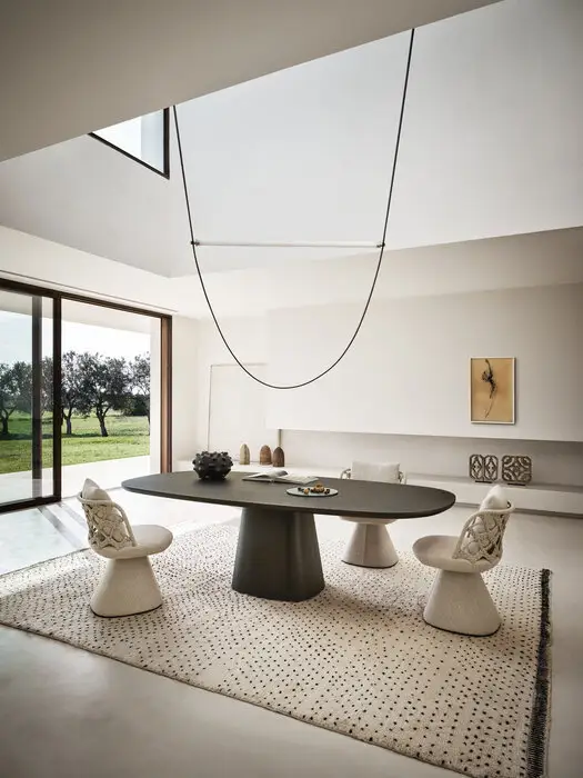 B&B Italia Flair O' Couture chair interieur sfeerfofo eetkamer