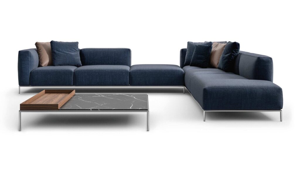 Cassina Mex-Hi bank blauw productfoto