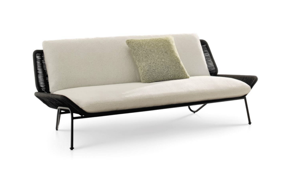 Minotti Emmi Cord outdoor bank