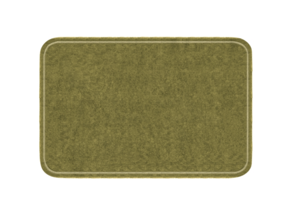 Minotti Outline Roundy vloerkleed product foto groen