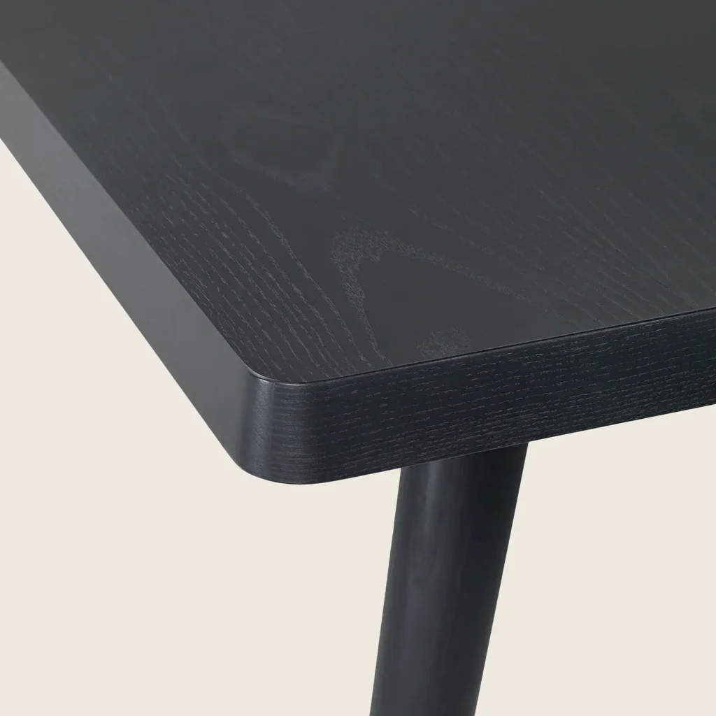 Flexform Adler tafel hoek blad detail