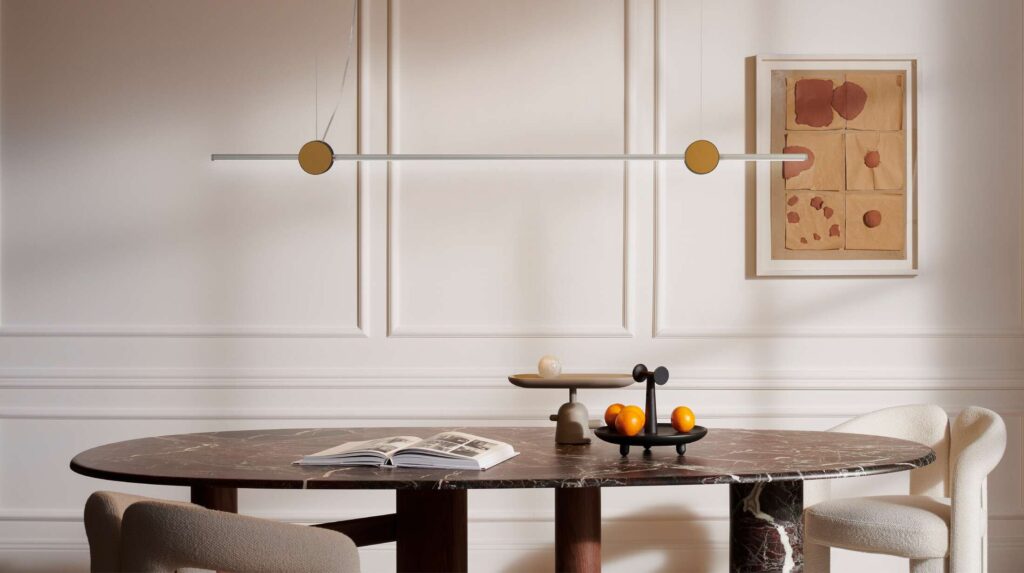 Cassina Eitie Line hanglamp interieur sfeerfoto