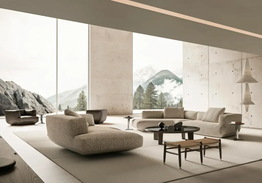 Flexform Loungescape sofa interieur sfeerfoto